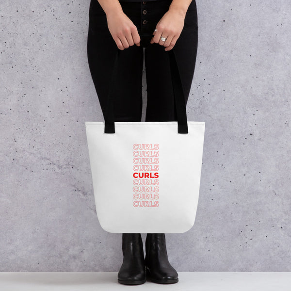 Curls Tote Bag
