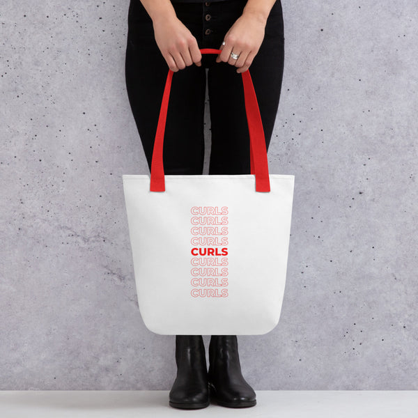 Curls Tote Bag